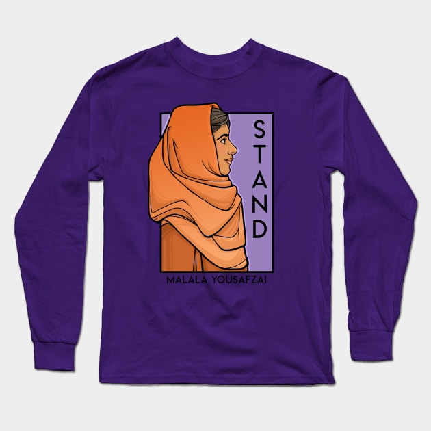 Stand Long Sleeve T-Shirt by KHallion